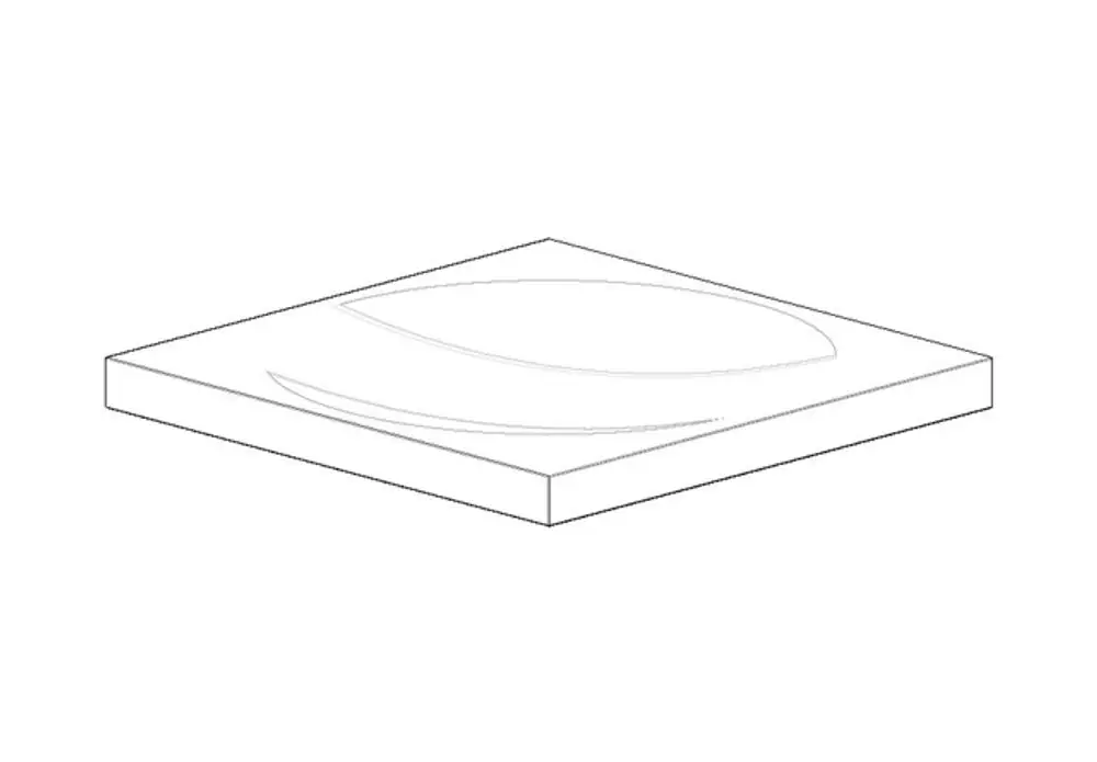 DORNBRACHT Seifenschale ERSATZTEILE 081778601 120 x 120 x 10 mm Messing gebürstet (23kt Gold), 081778601-28 Galeriebild 1